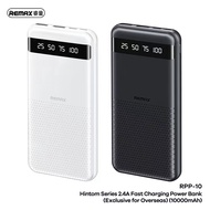 Remax RPP-10 RPP-11  PowerBank แบตสำรอง ความจุ 10000-20000mAh 2.4A Fast charging พร้อมจอ LED