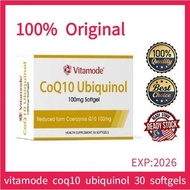 Ready Stock 现货 正品 100% Original CoQ10 Ubiquinol Health Supplement 100mg Softgel 30s EXP：2026-05