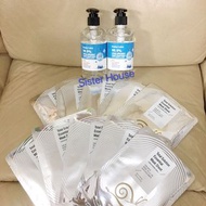 (特價現貨)🇰🇷 Pretty Skin Hyaluronic Hand Sanitizer & Snail Mask 10P Set 搓手液及蝸牛面膜十塊套裝