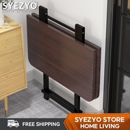 Syzzyo Foldable Table Household Dining Table Simple Portable Square Table SY083