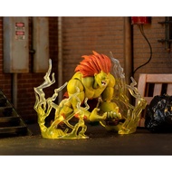 Jada Street Fighter II Blanka Action Figuredeluxe - 1:12 Scale, Highly Articulated, Interchangeable 