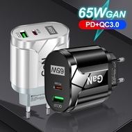 【BASSUS】65W Fast Charger Fast Charger EU/US for Huawei Samsung