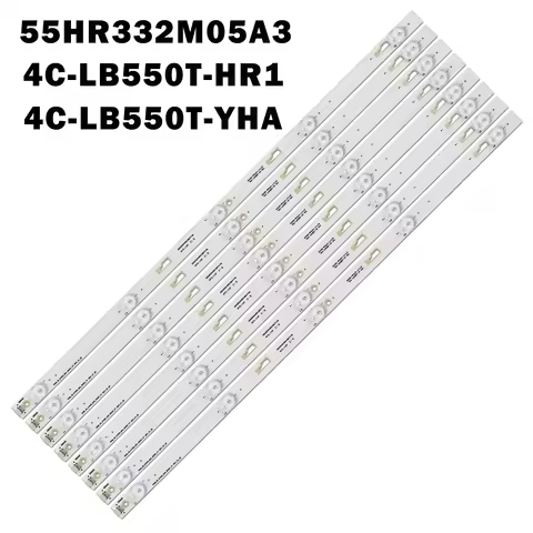5kits 40pcs LED Backlight Strip 55D1600 YHF YHE YHB-4C-LB550T-YHA 4C-LB550T-HR1 RF-BD550E30-0501S-01