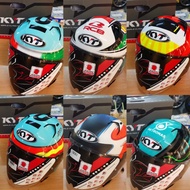 New Helmet KYT NFJ Petronas rcb