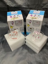 [♻️清屋] Hello Kitty My Melody Sanrio / 8cm 雙層玻璃杯