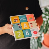 Letter Box - Chocolate Birthday Gift 3x3