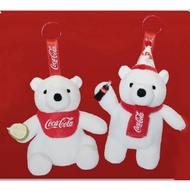 Coca-Cola Limited Edition Polar Bear Keychain Beg Charm With Box (Durian/Party) | Cola Coke Fans Col