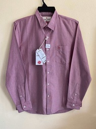 John Henry เสื้อเชิ้ตผู้ชาย cotton100% ใส่สบาย ทรงslim  ของแท้100%