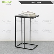 OKURA Modern Design Side Table for Living Room Sofa Table Small Coffee Table Bedside Meja Kopi Kayu