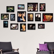 P616Wholesale Jay Chou Idol Star Poster Decorative Painting Wall Mural Photo Frame Bar Living Room Bedroom Hanging Paint
