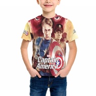 [Riashop] CAPTAIN AMERICA T-shirt | CAPTAIN AMERICA Kids T-Shirt