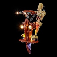 MENZAVA LED Light Set Compatible with Lego Battle Droid with STAP 75428 Building Blocks Model - Mode