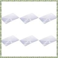 (DXCP) 6pcs Magnifier Fresnel Lens Page 3X Magnifying Sheet 180X120X0.5mm