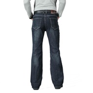 Jeans For Men Mens Big Flared Jeans Boot Cut Leg Flared Loose Fit High Waist Male Designer Classic D