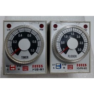 [H3B-M1] 1 Second~10 Minutes Adjustable [H3-FK-M3] Flashing 3S/30S/3M/30M FOTEK Yangming AC220V Time