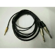 Kabel CANARE ORI AUX jack mini Stereo 3.5 TO 2 jack AKAI male mono