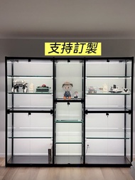 訂製玻璃展示櫃 手辦櫃 玩具模型展示櫃#包安裝