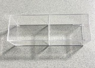 Daiso 透明雙格收納盒 文具