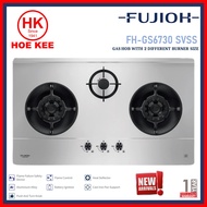 Fujioh FH-GS6730 SVSS  3-Burner Stainless Steel Hob