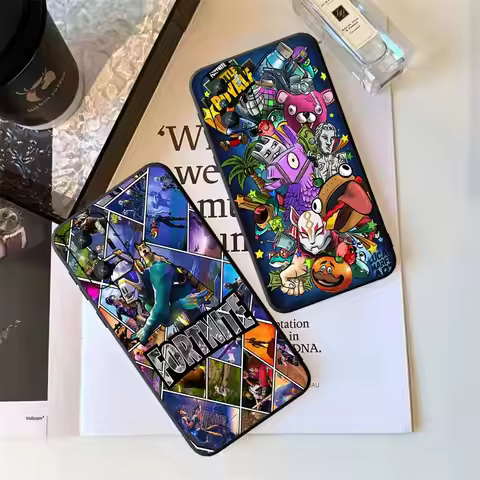 F-Fortnites-Cools Phone Case For Redmi Note 4 X 5 A 6 7 8 T 9 9S 10 11 11S 11Epro Poco M3 Pro