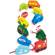 Hape Toys: Lacing Vehicles