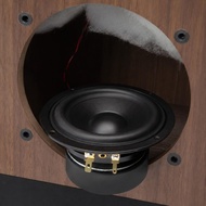 amore 4 5inch Round Speaker Driver 86 Hz to 14 kHz Response Paper Diaphragm and Rubber Surround for 