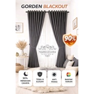 Living Room Window Curtains L200cm 9 Waves Height 1.5 meters to/ 2.50 meters