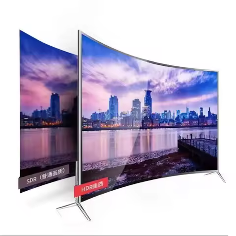 Durable 55 Inch Curved Smart Led TV For 4K UHD LED Television Wifi Usb Video Fashion Design 55 Inch 