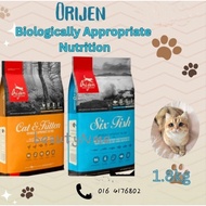 Ready Stock Orijen Original Cat & Kitten/Six Fish 1.8kg