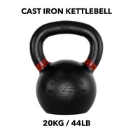 ลูกตุ้ม CAST IRON KETTLEBELL (เหล็กหล่อ) เกรดสุงสุด 20KG / 44LB