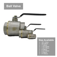 Ball Valves Selba 15 mm To 40 mm  Female Thread Copper Body Fitting For Water Oil Air Gas Fuel Line 
