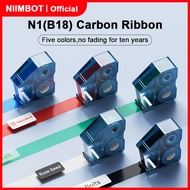 NIIMBOT B18 Resin-Based Color Ribbon for Niimbot N1 Thermal Transfer Label Printer