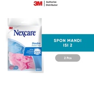 Spons Mandi Double Shower Puff Nexcare NS-02