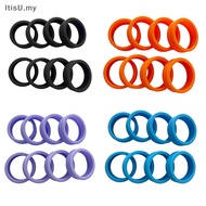 [ItisU] 8Pcs Luggage Wheels Protector Silicone Luggage Accessories Wheels Cover For Most Luggage Red
