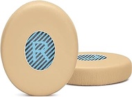 Premium Replacement SoundLink On-Ear Beige Ear Pads Cushions Compatible with Bose SoundLink On-Ear Wireless BH1 Headphones Bose On-Ear 2 (OE2) and Bose SoundTrue On-Ear Headphones. Great Comfort