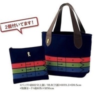 日本雜誌附錄 IN RED 12月號 ROBERTA DI CAMERINO 毛氈 托特包 + 小物包 兩件套 手提袋 便當袋