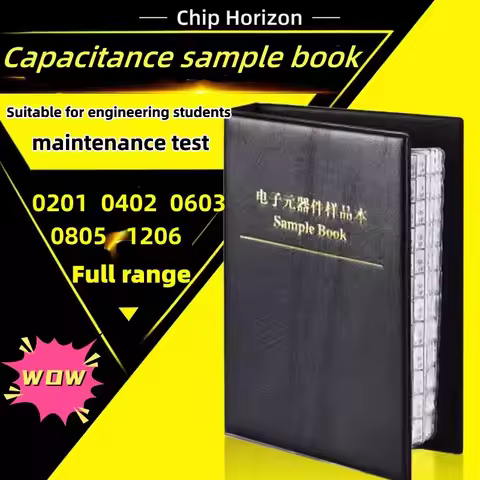 Capacitors Kit SMD Capacitor Sample Book 0201 0402 0603 0805 1206 Assortment Pack 80/90/92values DIY