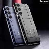 For Samsung Galaxy M34 Case Silicone Shockproof Phone Case Cover Soft Carbon Fiber Anti-knock for Ga