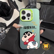 Get Rich Shin-chan New Year Casing For Vivo V40 V30 V30E V29 V29E India V27 V27E V25 V25E V23 V23E V