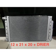 Condenser Condenser 12 x 21 x 20 + Drier Multiflow Universal 12x21x20 Plus Drier