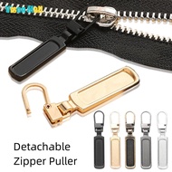 Metal Zipper Pull Replacement Detachable Zipper Slider Pull Tab Repair Kit for Clothing Jacket Diy C