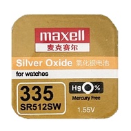 [SG] Maxell 335 SR512SW Silver Oxide Button Battery (1 Piece)