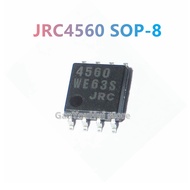 10ชิ้น JRC4560 SOP-8 NJM4560M JRC 4560 4560เมตร NJM4560 SOP8 SMD คู่แอมป์เครื่องขยายเสียง IC ใหม่เดิม