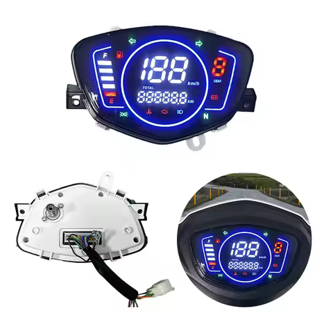 New Motorcycle Accessories Speedometer Moto Digital Tachometer Dashboard for Yamaha Crypton110 Crypt