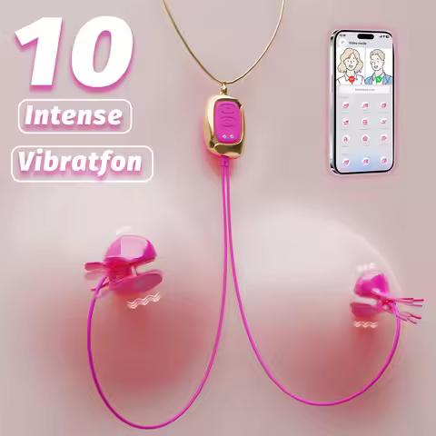 Nipple Clip Sucking Vibrator Clitoral Breast Vibrator G-spot Stimulator Female Orgasm Flirting Mastu