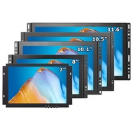 Brand New  Open Frame Style Industrial Touch Screen Monitor Raspberry Pi Compatible for 7" 8" 9.7" 1