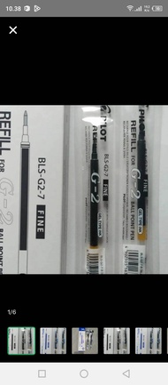 REFILL PILOT GEL BLS-G2.07 REFILL UNTUK PULPEN G2(1Pcs)