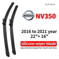 Nissan NV350 Wiper Blade Set Pair for 2016 to 2021 Year Model NV350 Car Front Window Wipers Windows 