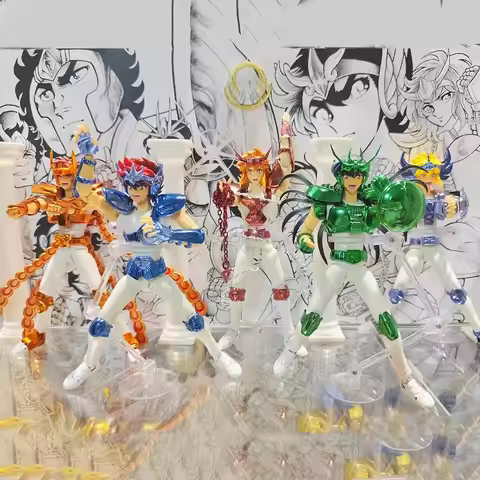 MMD Model Saint Seiya Myth Cloth Pegasus/Dragon Shiryu/Hyoga Cygnus/Andromeda Shun/ Phoenix Ikki Kni