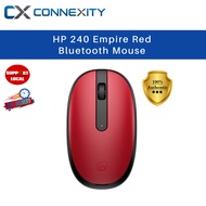 HP 240 Empire Red Bluetooth Mouse 43N05AA Red Mouse Optical Mouse Laptop Mouse 1600 dpi Mouse HP Mou